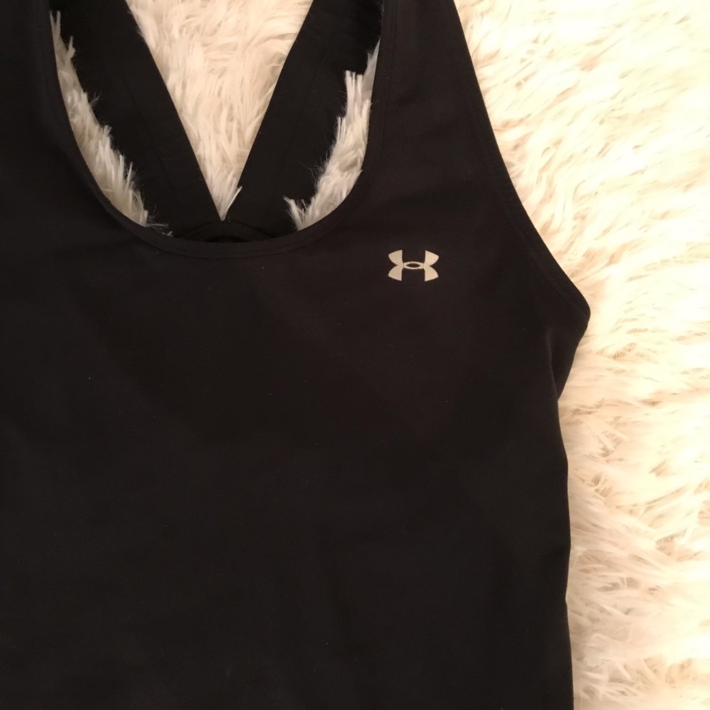 Black Under Armor Tank